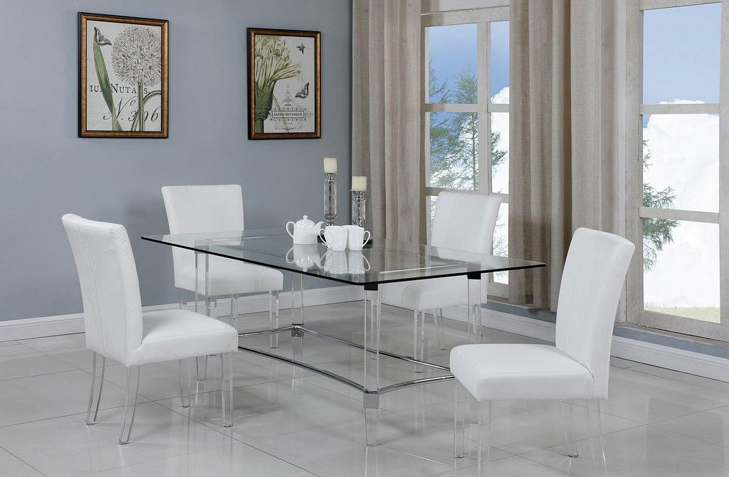 Dining Set Glass Dining Table Chairs