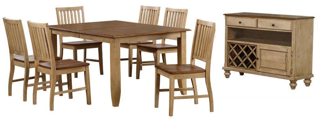 Extendable Table Dining Set Sunset